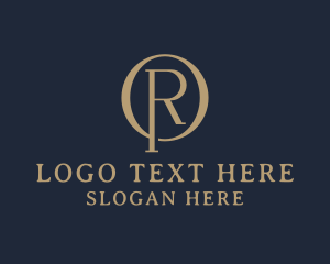 Luxury Stylish Studio Letter R Logo