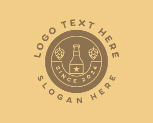 Liquor - Craft Beer Brewing logo design