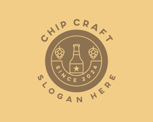 Craft Beer Brewing logo design