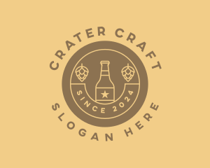 Craft Beer Brewing logo design