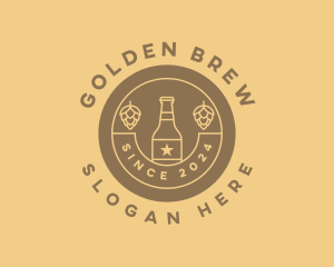 Lager - Craft Beer Brewing logo design