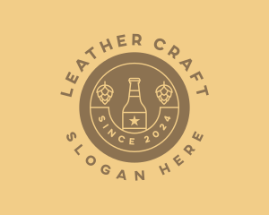 Craft Beer Brewing logo design