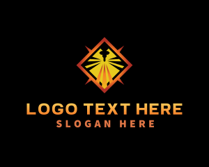 Technician - Laser Engraving Fabrication logo design