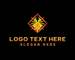 Laser Engraving Fabrication Logo