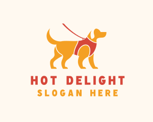 Puppy Dog Walking logo design