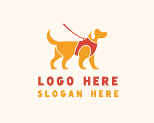 Dog - Puppy Dog Walking logo design