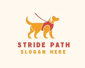 Puppy Dog Walking logo design