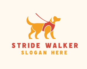 Puppy Dog Walking logo design