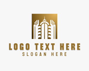 Skyscraper - Skyscraper Tower Building logo design