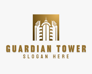 Skyscraper Tower Building logo design