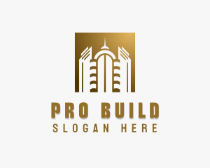 Skyscraper Tower Building logo design