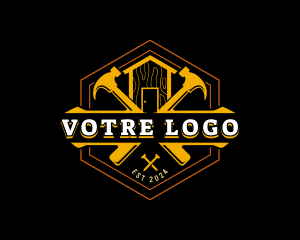 Hammer - Hammer Carpentry Maintenance logo design