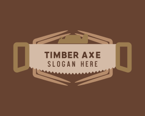 Logging Saw Planer logo design