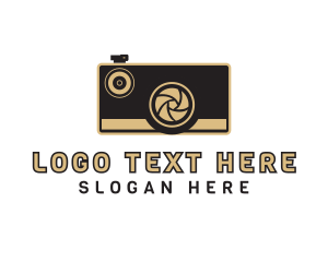Old Fashioned - Retro Photography Camera logo design