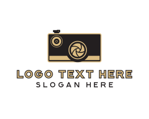 Camera - Retro Photography Camera logo design