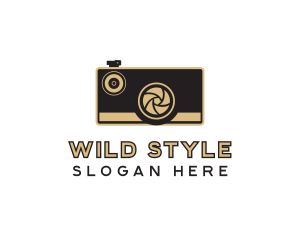 Retro Photography Camera logo design