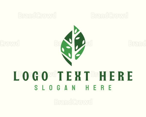 Natural Tree Leaf Logo