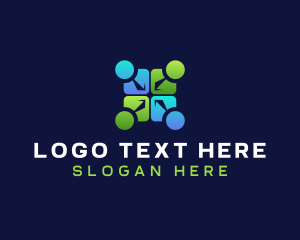 Team - People Group Employee logo design
