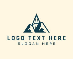 Gem - Diamond Mountain Mining logo design