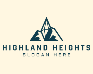 Diamond Mountain Mining logo design