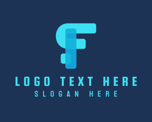 Modern - Fintech Company Letter F logo design