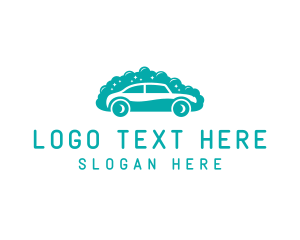 Bubble - Car Cleaning Bubble Wash logo design