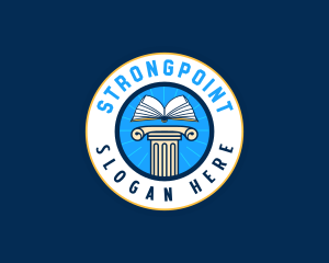 Academic - Learning Book Academy logo design