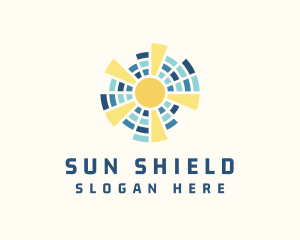 Solar Energy Power logo design