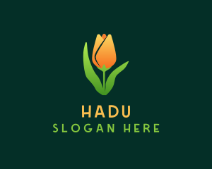 Horticulture - Tulip Flower Garden logo design