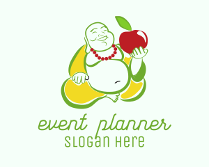 Organic - Vegan Buddha Restaurant logo design