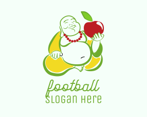 Yoga - Vegan Buddha Restaurant logo design