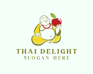 Thailand - Vegan Buddha Restaurant logo design