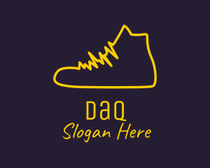 Yellow Sneaker Lifeline  Logo