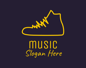 Yellow Sneaker Lifeline  Logo