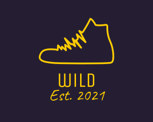 Pulse - Yellow Sneaker Lifeline logo design