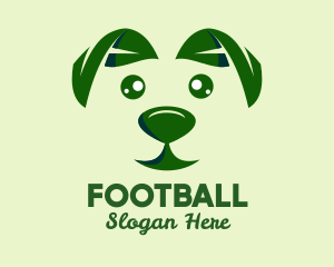 Pet Store - Green Natural Dog logo design