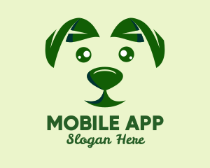 Green - Green Natural Dog logo design