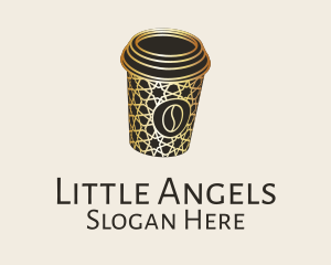 Coffee Shop - Islamic Motif Coffee Cup logo design