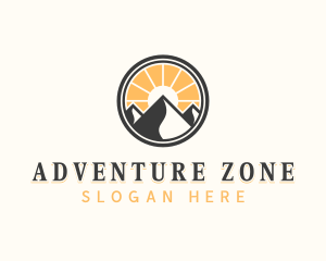 Mountain Peak Adventure logo design