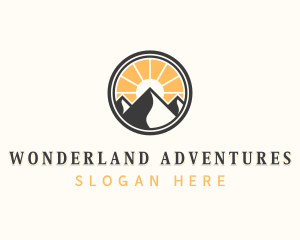 Mountain Peak Adventure logo design