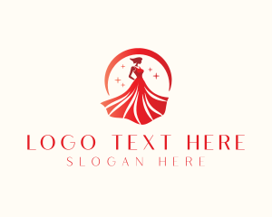 Gown - Fashion Dress Woman logo design