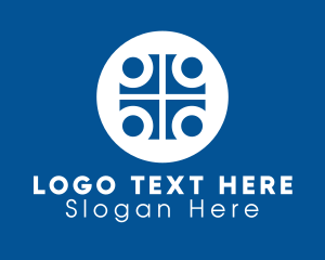 Sacrament - Blue Medical Cross logo design