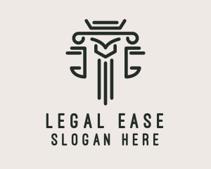 Legal Justice Scale   logo design