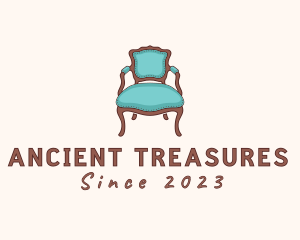 Elegant Cushion Armchair logo design