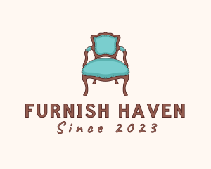 Elegant Cushion Armchair logo design