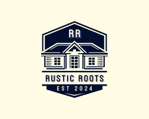 Homestead - Roofing Real Estate Property logo design