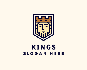 King Castle Shield  logo design