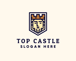 King Castle Shield  logo design