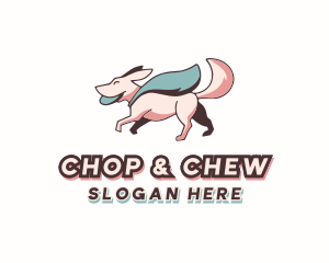 Superhero Pet Dog Logo