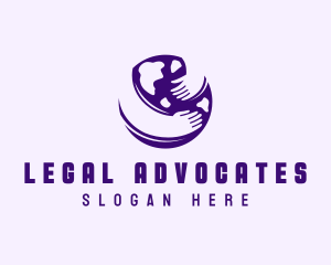 Globe Hug Care Organization logo design